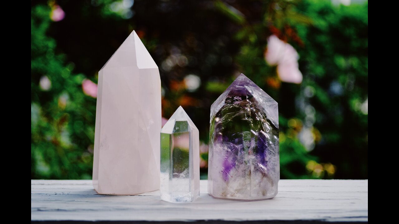 Crystal Healing Meditation Music | Music For Cleansing & Charging Crystals