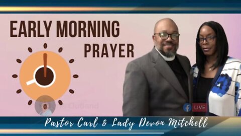 Early morning prayer with Pastor Carl Shepard @ RestoreChurch.us