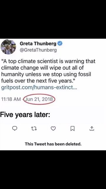 Just a reminder for those who truly believe they’re saving Mother Earth,