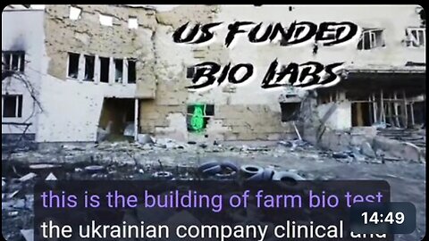 ☣️ BIO WEAPON LABS ☣️ Evidence of a Pfizer testing Bio Lab in Ukraine - FARM BIO TEST