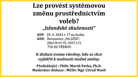 Lze provést systémovou změnu prostřednictvím voleb? Islandské zkušenosti