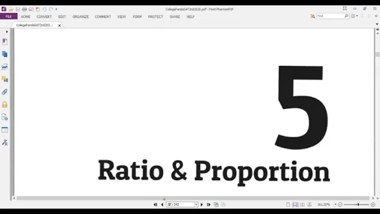 No15, Chapter 5 (Ratio & Proportion : Question 15, new explanation) #Panda #SAT Exercise 2nd Edition