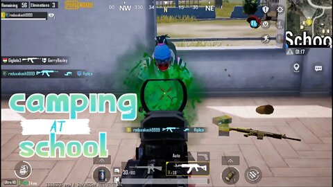 Camping At School | PUBG Gameplay | Noob GAMER