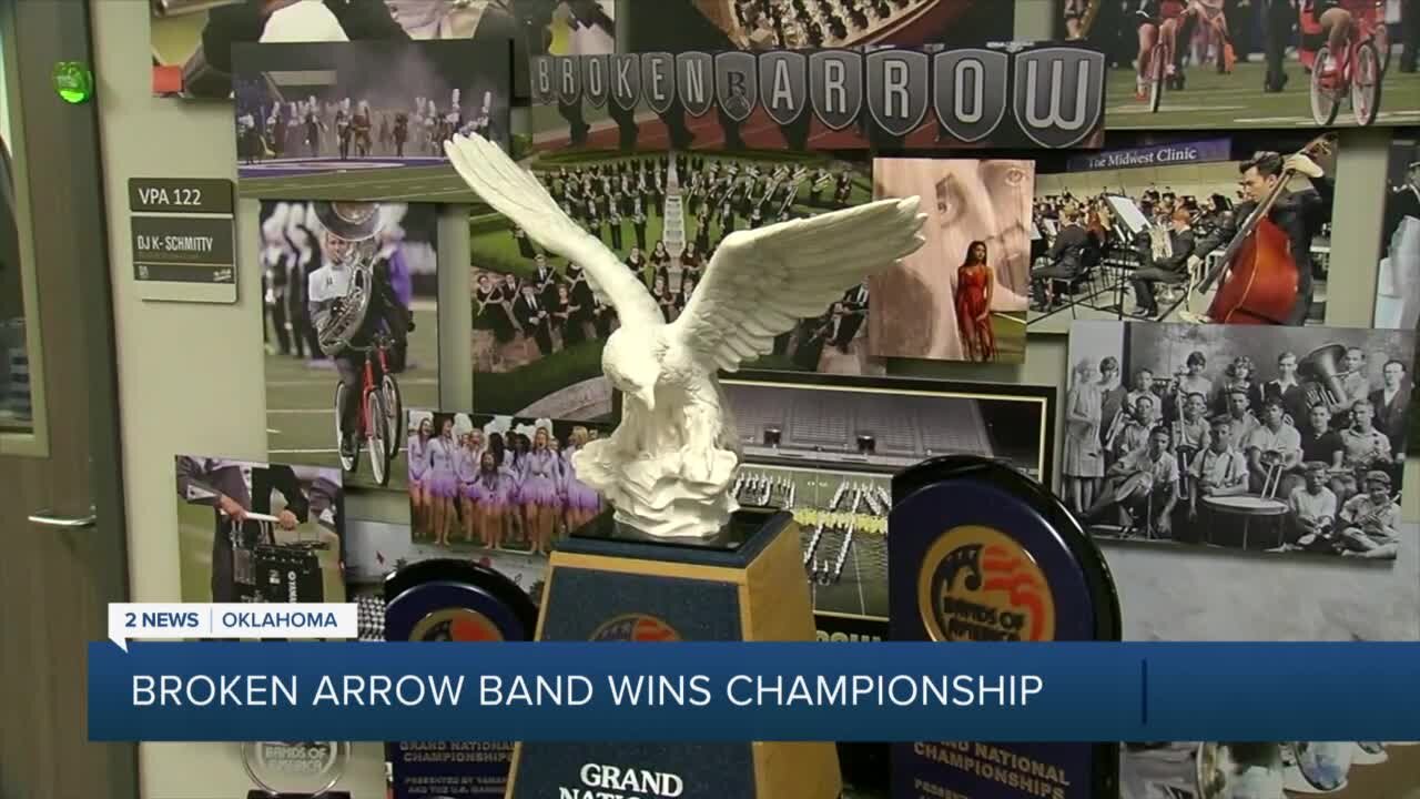 Broken Arrow High School Band brings home the gold