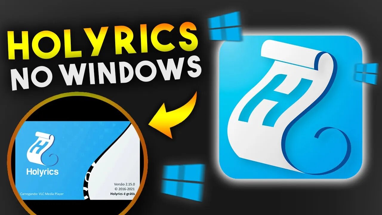 Como BAIXAR e INSTALAR Holyrics no Windows