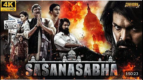 Sasanasabha (2024) New Released Hindi Dubbed Movie | Indra Sena, Aishwarya | Powerful Action Movie