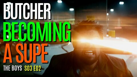 The Boys | Butcher Getting His Super Powers | S03 E02