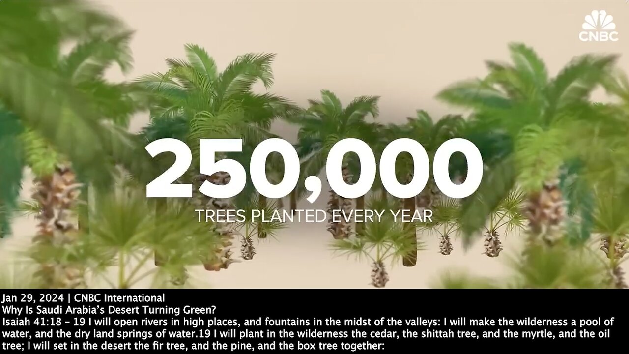 Desert Greening | Why Are the Deserts In the Middle East Turning Green? How the United Arab Emirates Is Turning Its Desert Green? Weather Modification 101 + Isaiah 41: 18-19