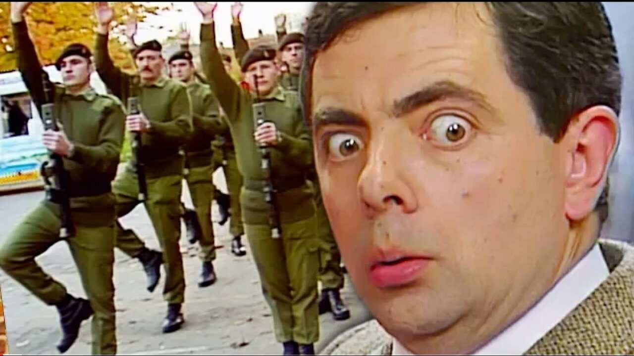 Mr bean Army| Funny clips| Mr bean comedy