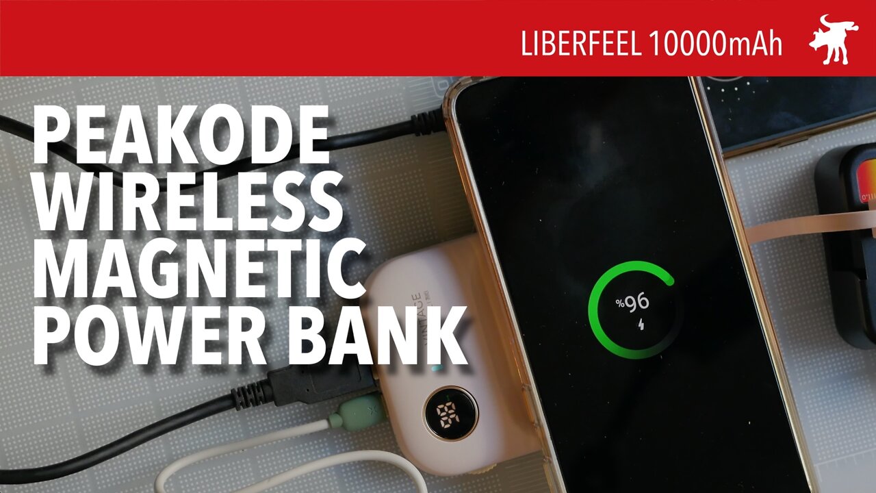 Peakode 10,000mAh Wireless Power Bank