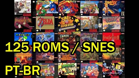 124 roms traduzidas pt br super nintendo para baixar com torrent