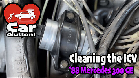 The Car Glutton: 1988 Mercedes 300 CE C124 ICV Reinstall