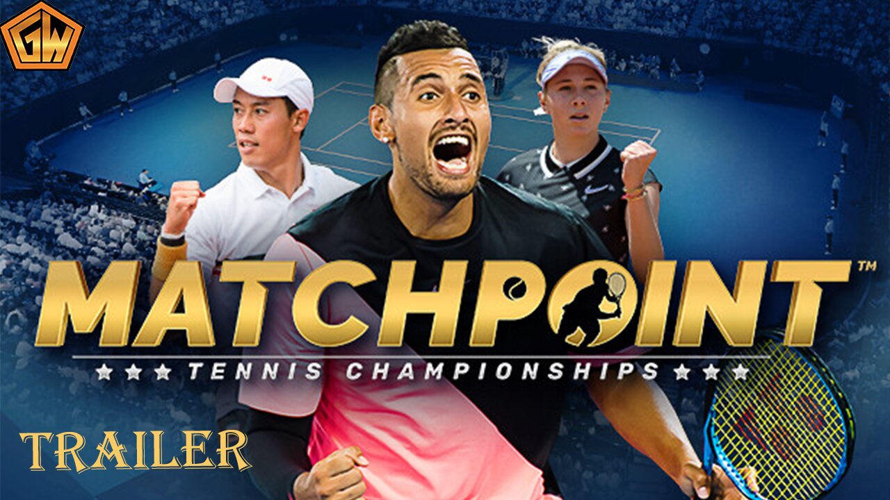 MatchPoint Tennis Championships Trailer (GamesWorth)