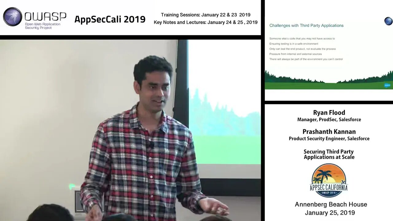 Securing Third Party Applications at Scale Ryan Flood & Prashanth Kannan