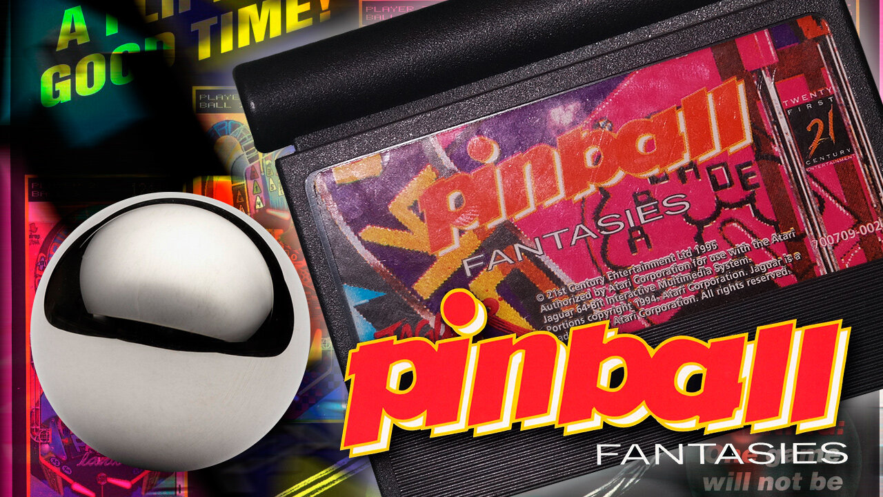 GAMEEXTV - retroautopsia de PINBALL FANTASIES para el JAGUAR