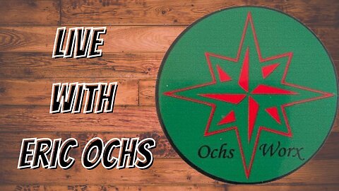 live with custom knife maker Eric Ochs
