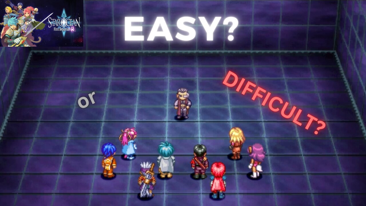 Star Ocean First Departure R Final Fight With Maxed Out Characters