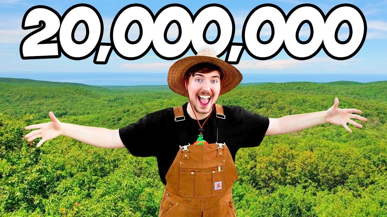 Planting 20,000,000 Trees, My Biggest Project Ever!