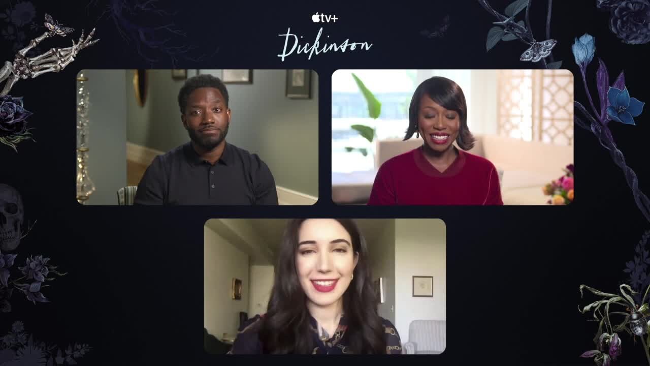 23ABC's Kristin Vartan interviews Chinaza Uche and Amanda Warren from 'Dickinson'