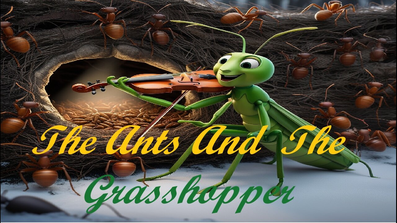 Ants and The Grasshopper | Short Story | Animated Short Story | Moral story