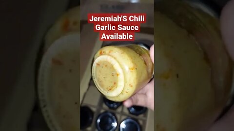 Jeremiah'S Chili Garlic Sauce Available.Order Now. Pls Like, Subscribe and Comment