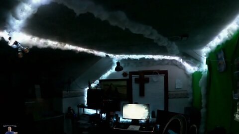 POWERFUL Lightning Storm INSIDE MY ROOM