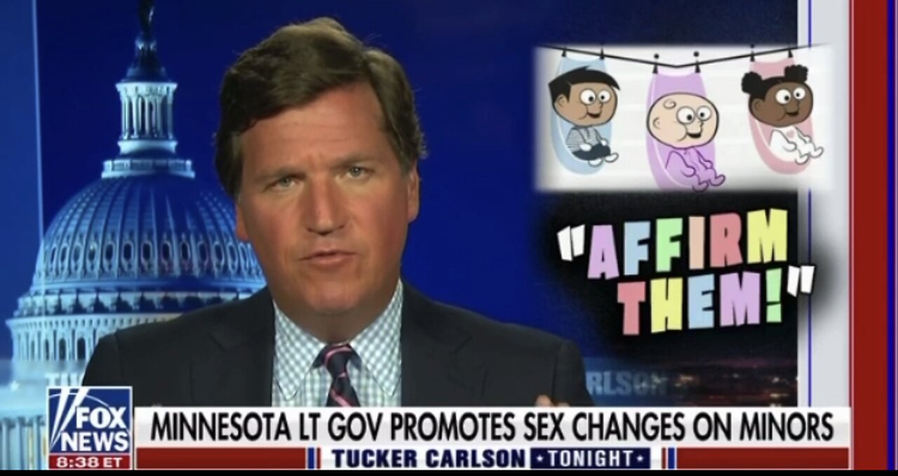 Tucker: Politicians Pushing Sexualization Of Children And Mutilation Of Their Genitals