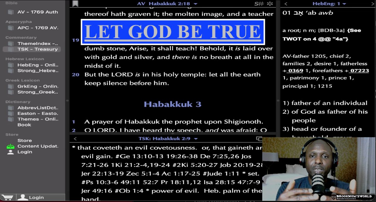 Habakkuk Chapter 2 Verses 9 Through 20