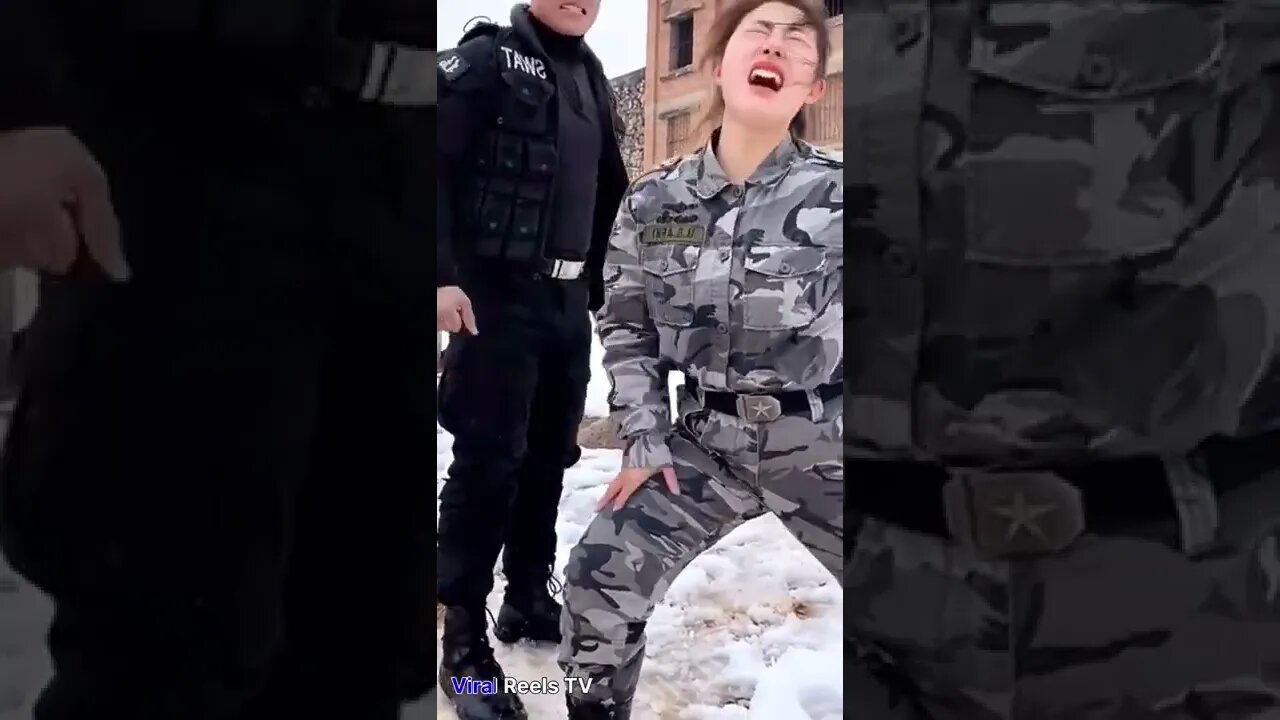 Viral Reel #199 😦Strong Womens | Army Training #shorts