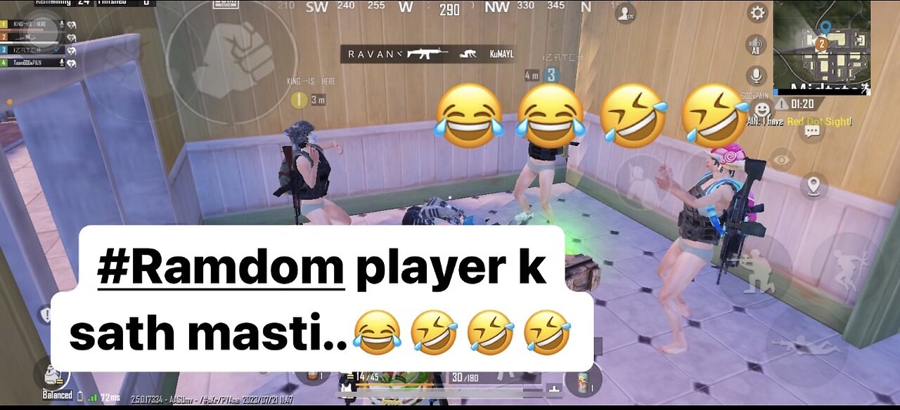 Unkhon player k sathe masti…🤣🤣🤣