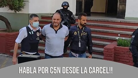 #envivo : Leonardo Cositorto habla desde la cárcel por C5N