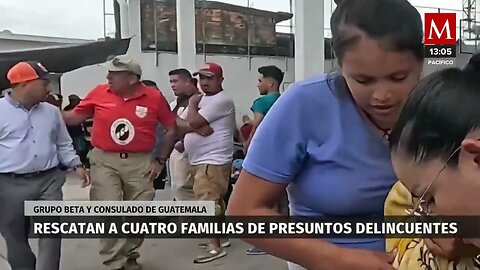 Cuatro familias guatemaltecas huyen a Oaxaca tras ser amenazadas por delincuentes