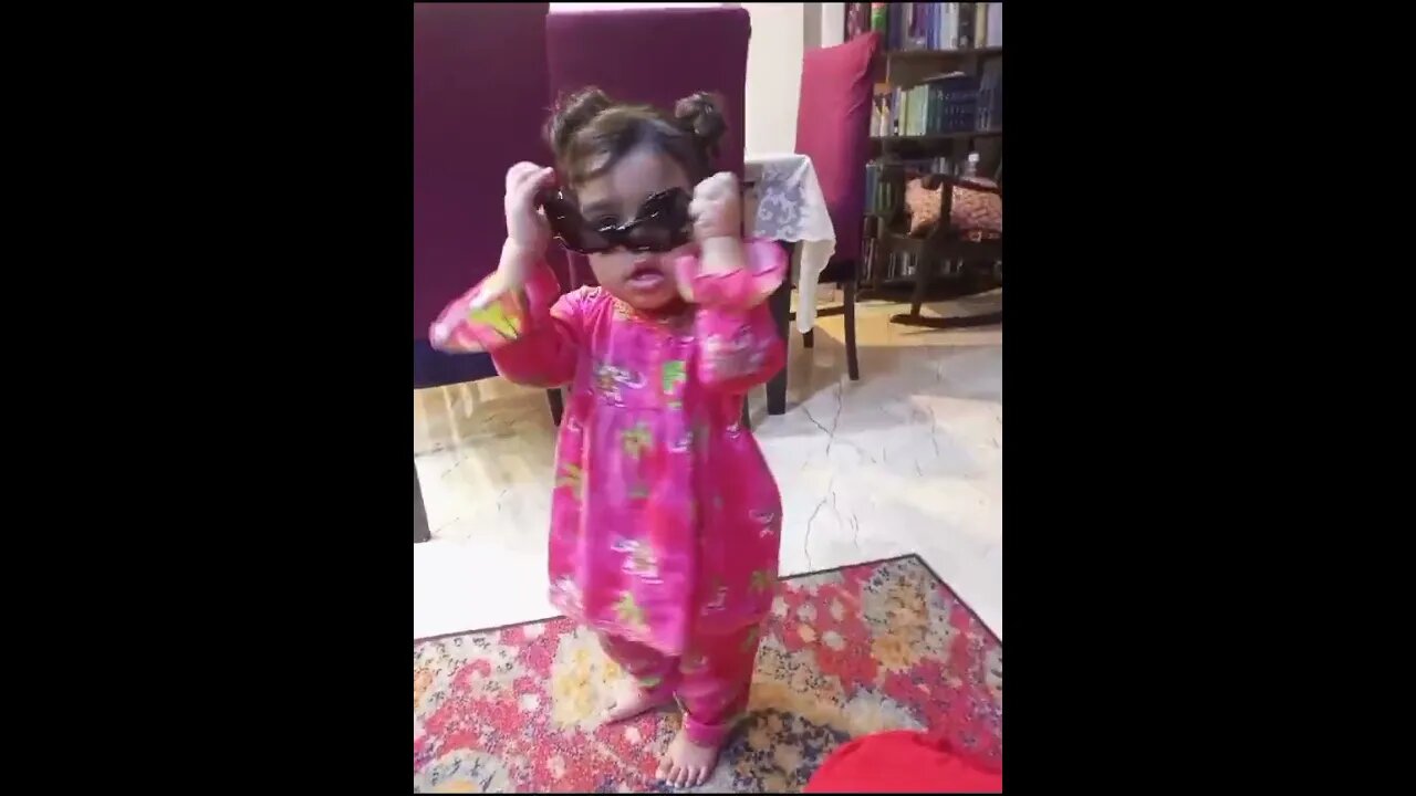 Saffana is excited #kidsvideo #cutebaby #newstatus #baby #familyfun