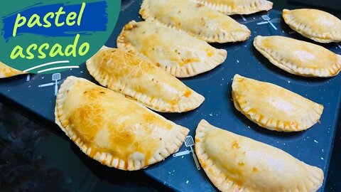 SOMENTE 3 INGREDIENTES | PASTEL ASSADO | MUITO SABOROSO!!! #pastel #receita - パステル - #maiscomida