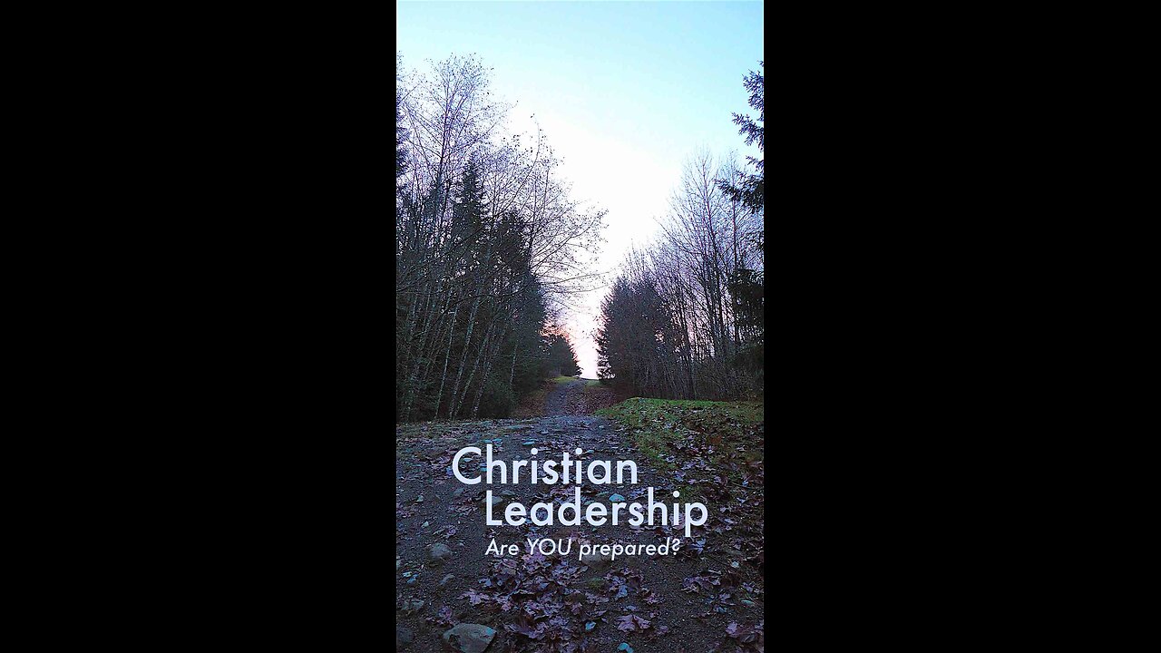 Feast of Tabernacles 2024 - Christian Leadership — Imitating Christ