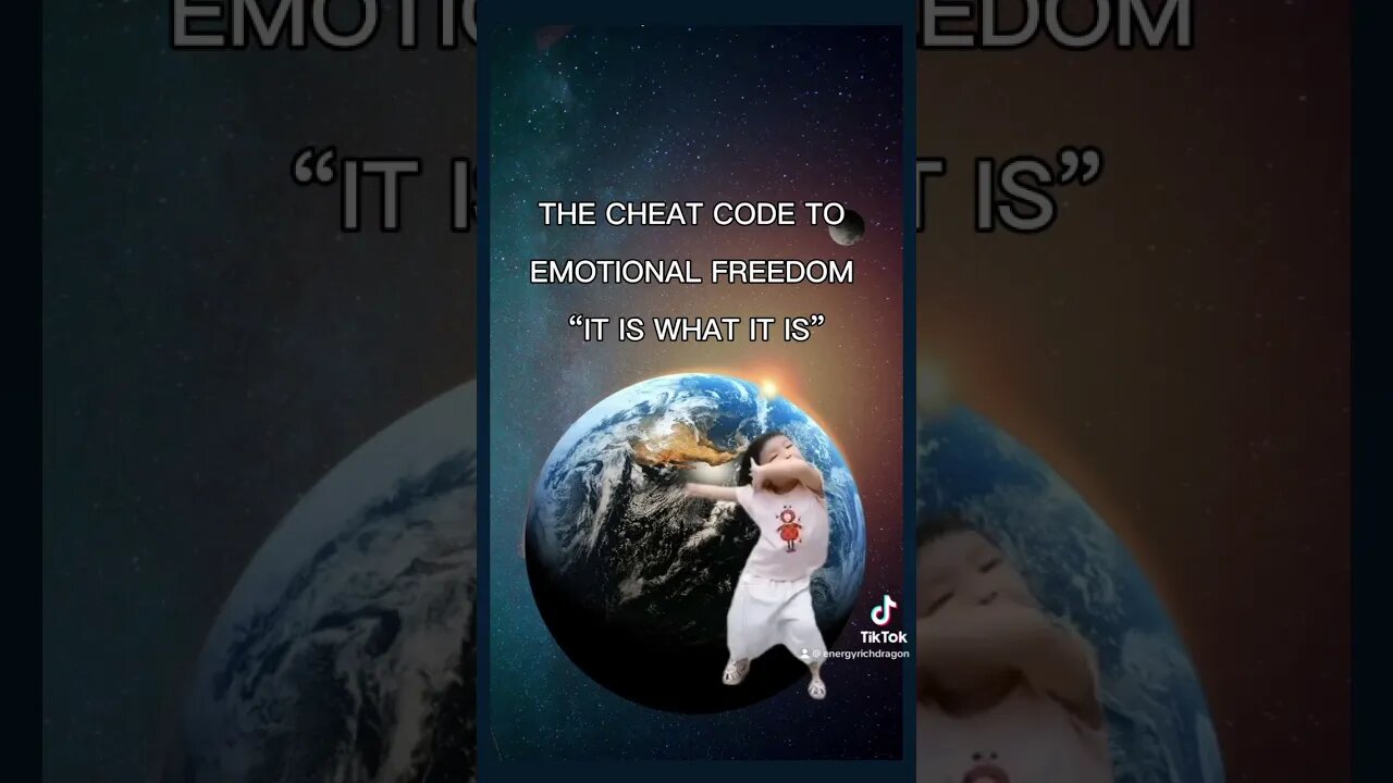 Emotional Freedom Cheat Code #spiritualtiktok #energyshift #spiritualawakening #cheatcodes