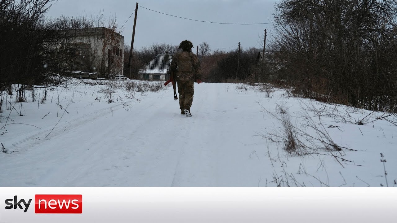 Ukraine-Russia tensions: Inside the eerie village on the conflict's frontline