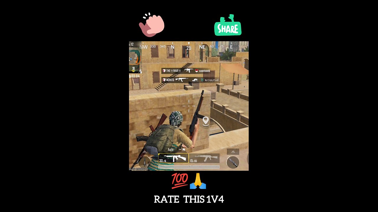 EVENT MEIN 1V4 PHIR SE #bgmi #pubg #viral #trending #gameplay