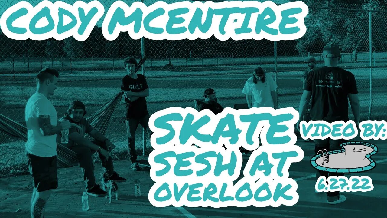 Pro Skater Cody McEntire + Locals at Overlook Skatepark