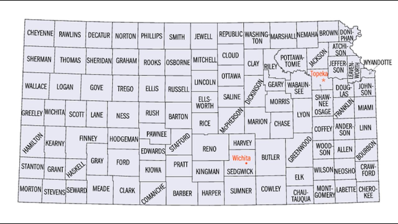 Kansas Counties Named After Civil War Soldiers