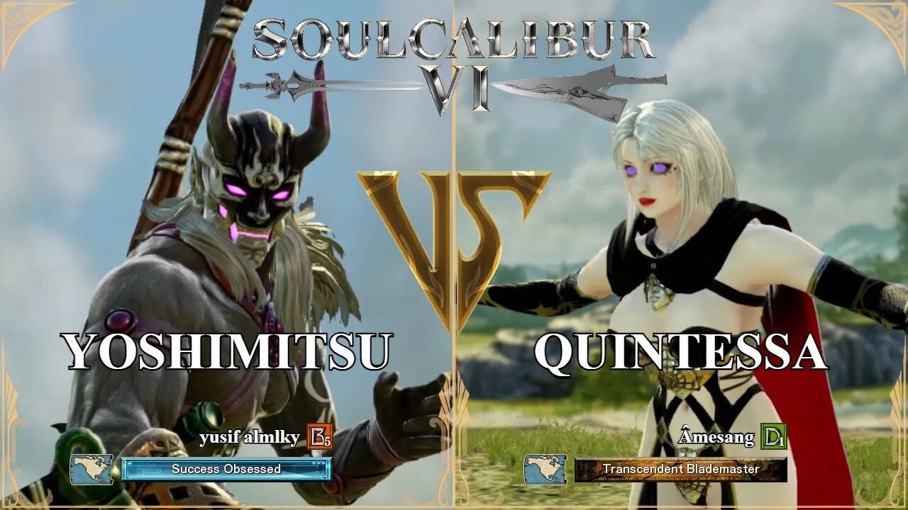 Yoshimitsu (yusif almlky) VS Quintessa (Âmesang) (SoulCalibur™ VI: Online)