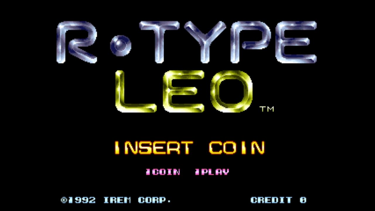 R-Type Leo Arcade Game, Irem 1992, play through