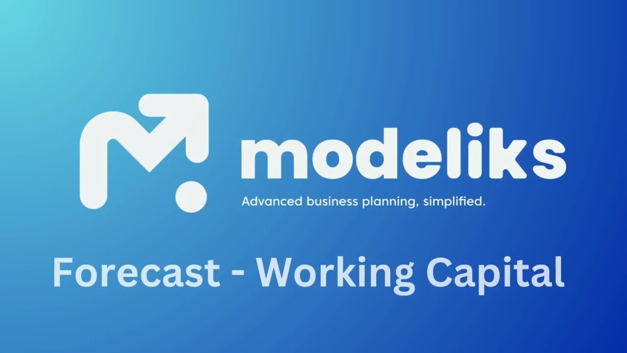 Discover Modeliks: The Game-Changer in Working Capital Predictions | How to Guide!