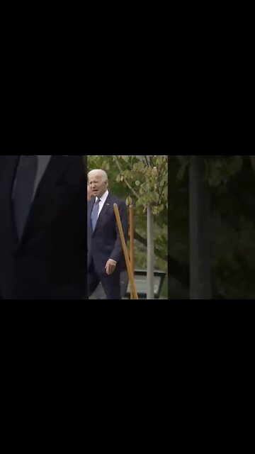 President Joe Biden wandering off again in the woods chasing butterflies & little girls #ultramaga