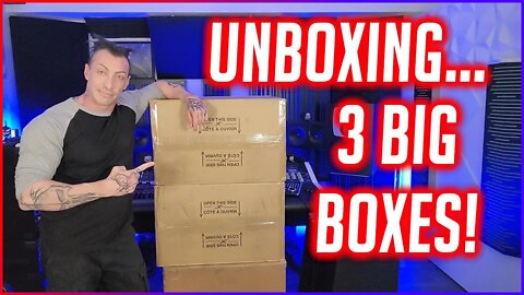 Unboxing 3 Giant Boxes of Gear!