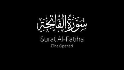 Surah Al-Fatiha