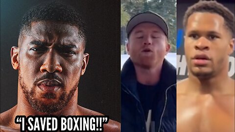 “GET OUTTA BOXING!!!” ANTHONY JOSHUA BREAKS MMA FANS HEART • CANELO LETS FANS DOWN AGAIN!!!