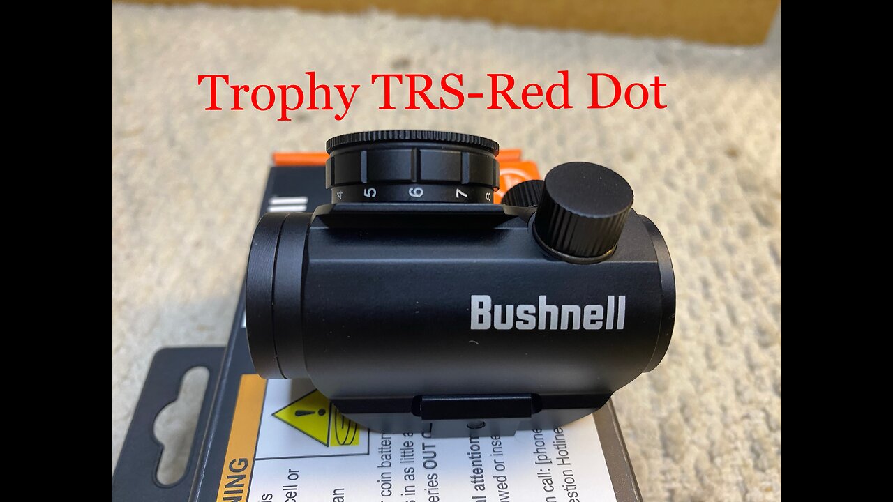 Bushnell Trophy TRS-25 Red Dot