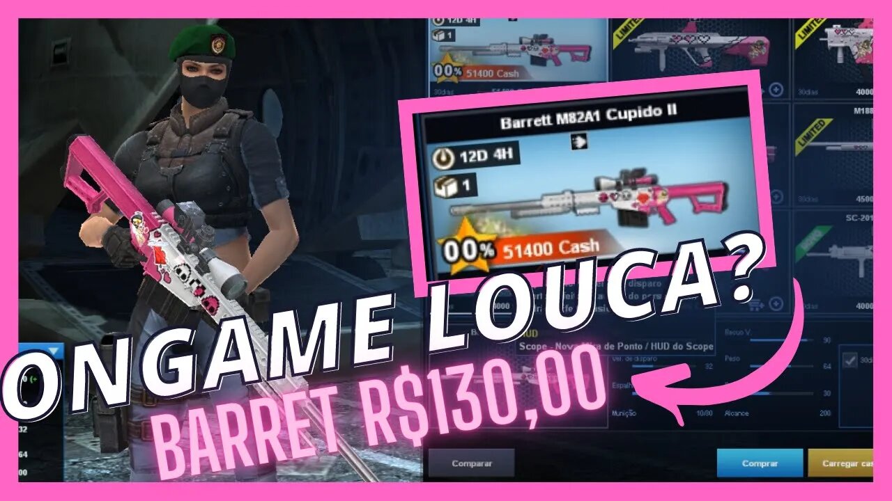 BARRET DE 130 REIAS? 🤯 Arsenal Cupido II - Análise Do Titiu 🤔 - Point Blank