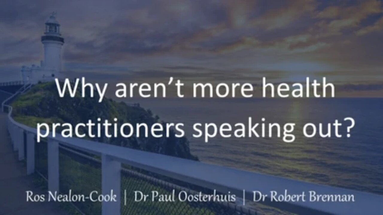 4. Why arent more health practitioners speaking